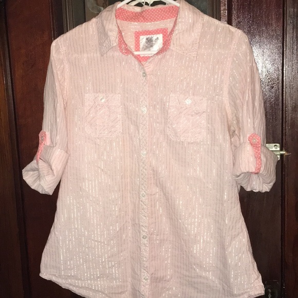Pink button down - Picture 2 of 5